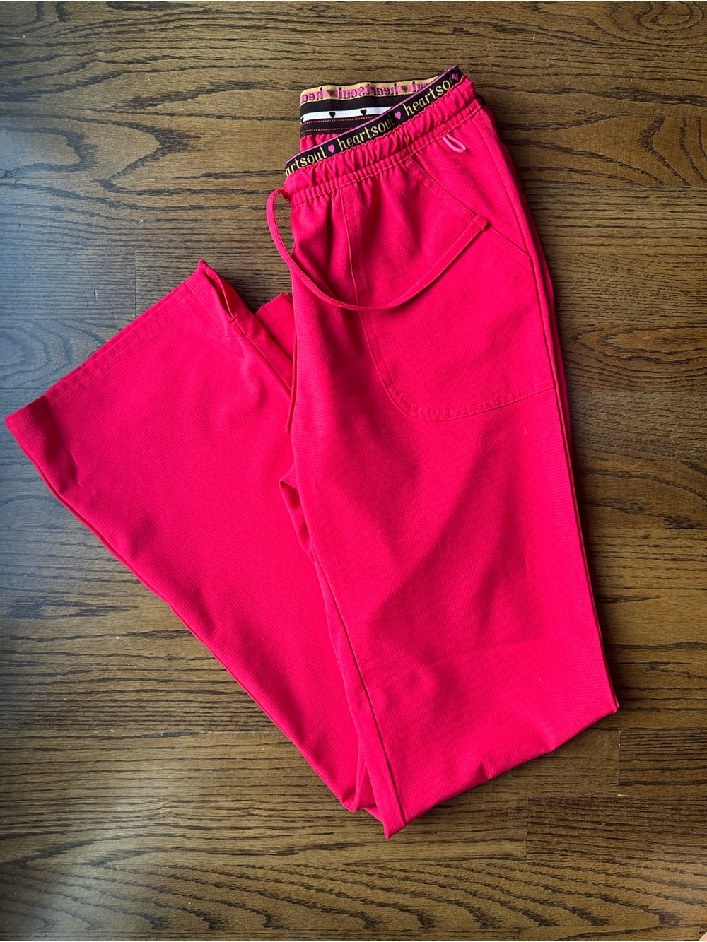 Bright Pink XS Scrub Pants